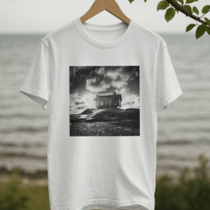 T-shirt med Roslagstryck